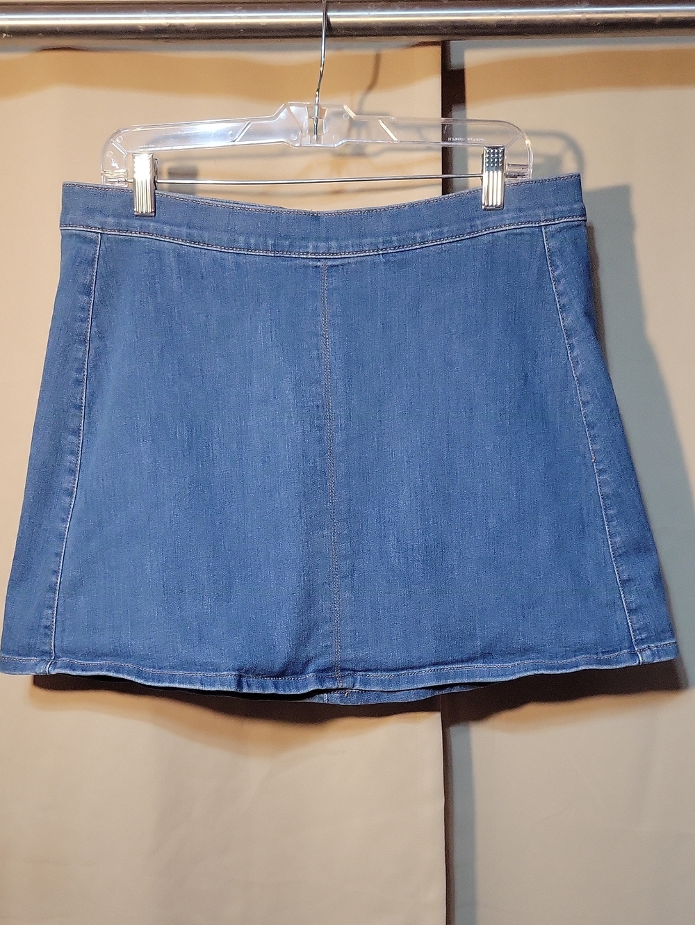 Express Jeans Blue Denim Mini Skirt